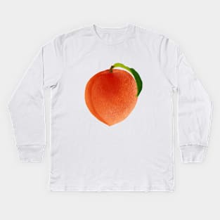 Peach Kids Long Sleeve T-Shirt